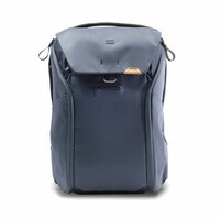 Peak Design Everyday Backpack in Midnight blue against a white background. 